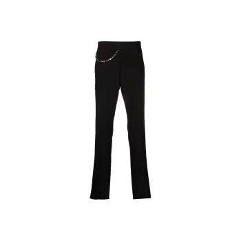 Givenchy Chain Link Straight Leg Trousers