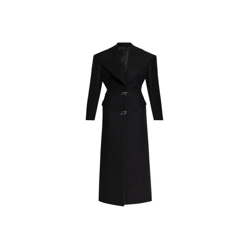 The Attico Oversized Long Coat-0