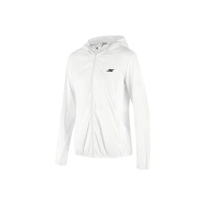 Skechers Dust Resistant Windproof UV Protection Sun Protection Clothing Women's Bright White-0