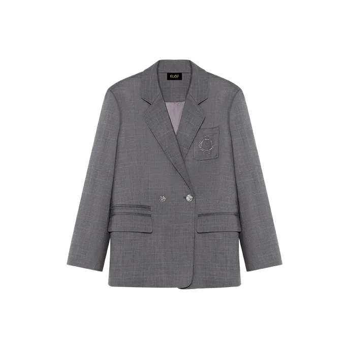 ELOF Business Suit Women's Gray-0
