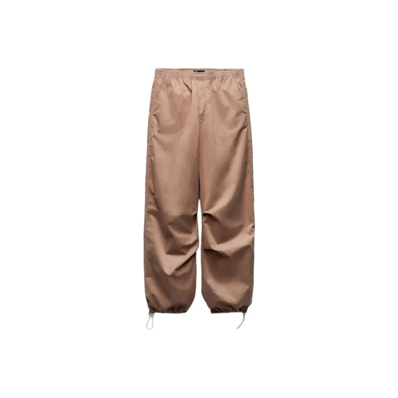 ZARA Casual Pants Women's Light Pink-0