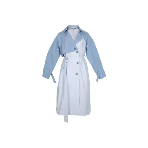 SUNDAY LIFE Trench Coat Women's Mixed Color