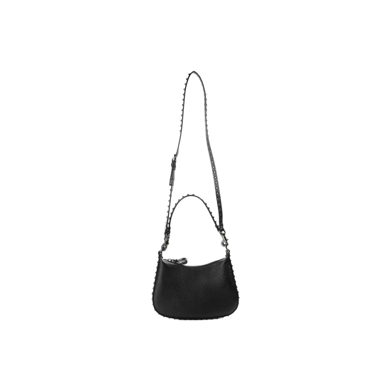Valentino Shoulder Strap Shoulder Bag, Crossbody Bag, Handbag Women's Black-1