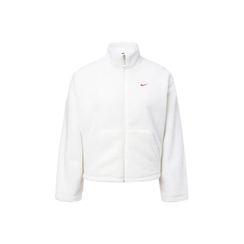Nike Velvet feel Coat Women's Sail White-1