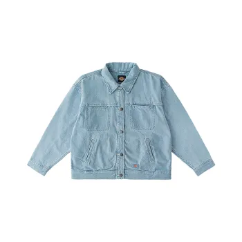 Dickies Denim Jackets Women's Blue