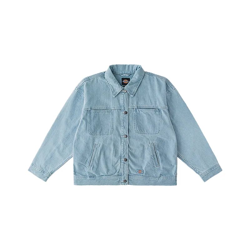Dickies Denim Jackets Women's Blue-0