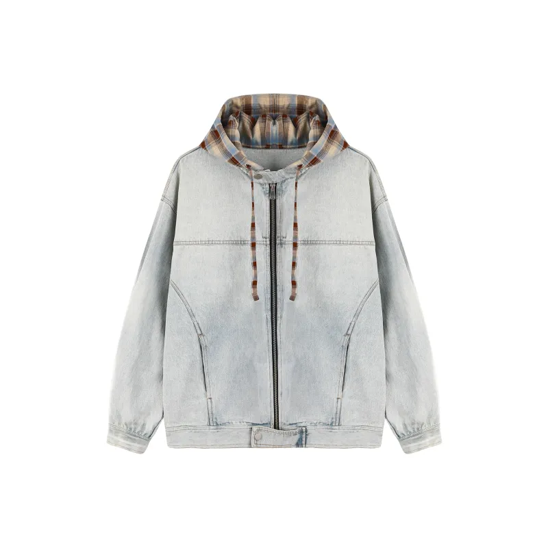 ICH MODE Denim Jackets Unisex-3