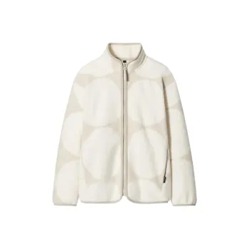Marimekko X UNIQLO Marimekko Co-brand Velvet Jackets Women's Light Gray
