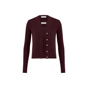 DIOR Knitwear Women's Plum Red
