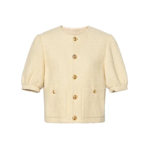 CELINE Cardigan Jacket In Bouclé Tweed