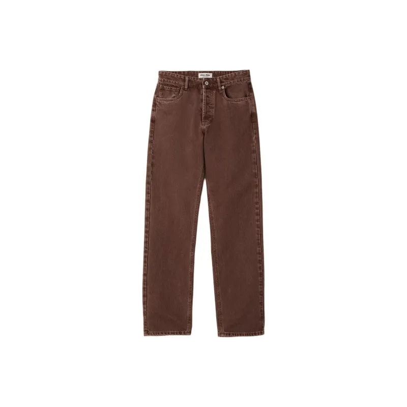 MIU MIU Straight leg Jeans-0