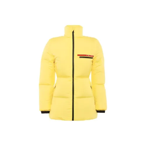 PRADA Puffer jeans Women's Yellow