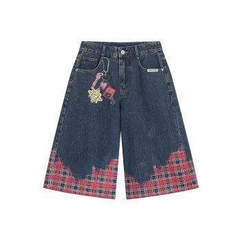 RICE NINE TEN Denim Shorts Unisex