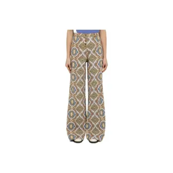 ETRO Mandala print Flared Jeans