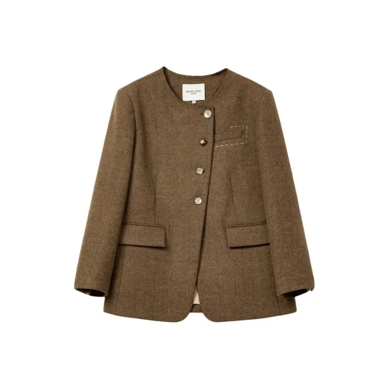 Bethine Business Suit Women's Walnut Brown-0