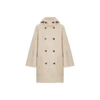 MaxMara Arturo Double Breasted Straight Hem Coat