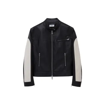 D'zzit Leather Jacket Women's Black