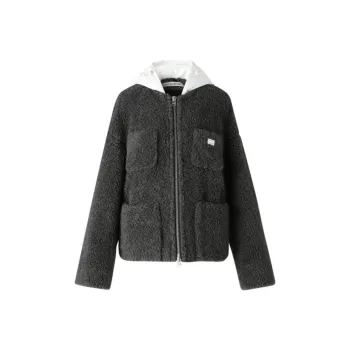 III VIVINIKO Coats Women's Dark Gray