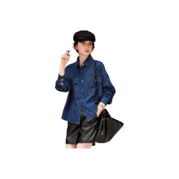 【dme】 Denim Jacket Women's Denim Blue