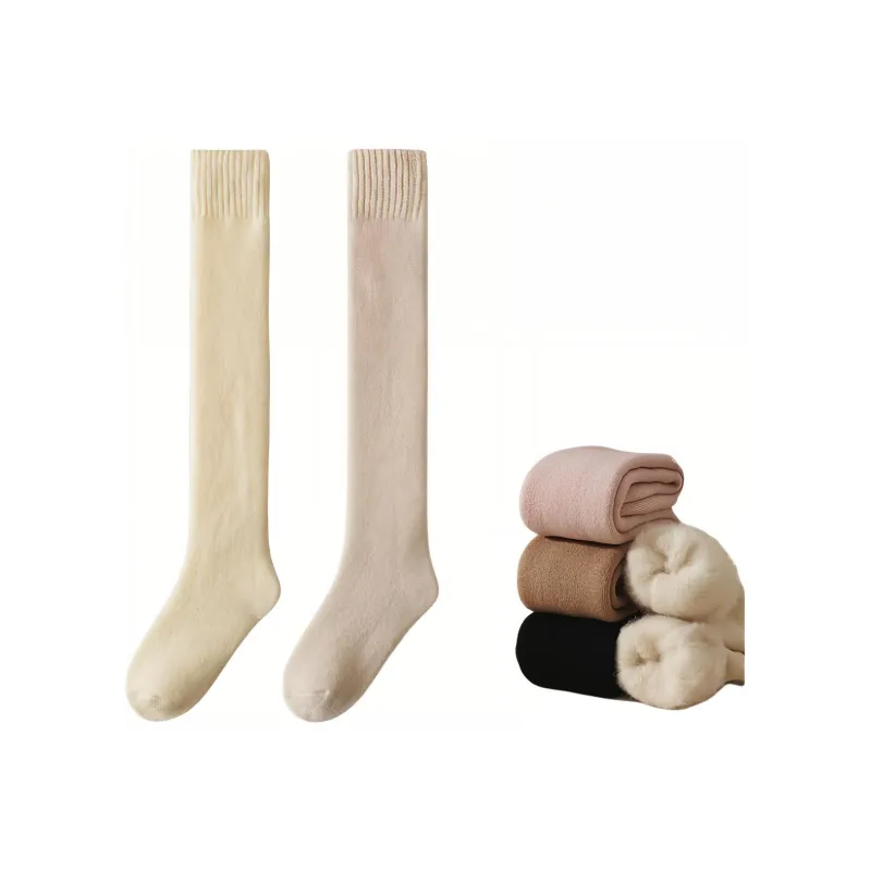 H YXIANG Mid Calf Socks Women's 2 Pack-21