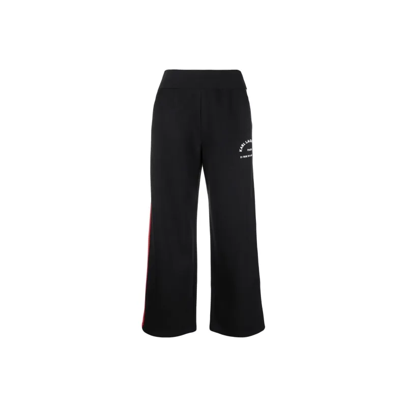 Karl Lagerfeld Jersey Cropped leg Culottes-0