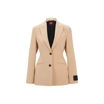 HUGO BOSS Logo patch Blazer