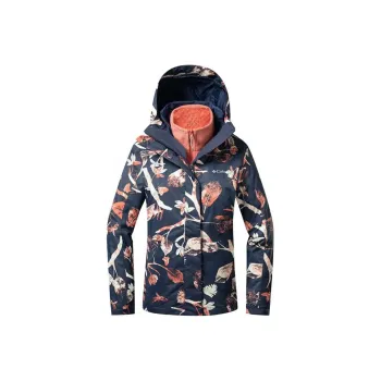 Columbia City Outdoor Collection Waterproof And Windproof Windbreaker Jacket Women's Black