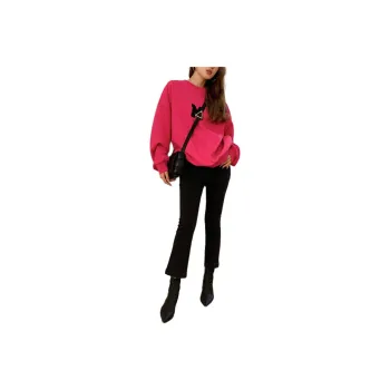 NANING9 Casual Pants Women's Black
