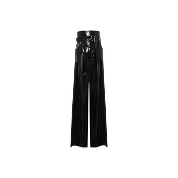 PHILOSOPHY DI LORENZO SERAFINI High shine Wide leg Trousers