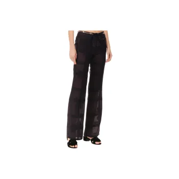 CHANEL FW24 Casual Pants Women's Black