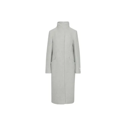 ARITZIA Wilfred The Cocoon Long Coat Coats Women's Linus Txtr Wt Lt Gre/Light Gray