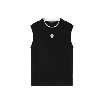 VERSACE Medusa embroidered Tank Top