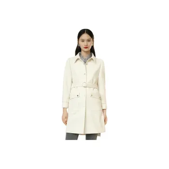 JZ. ANNAKRO Trench Coat Women's Ecru