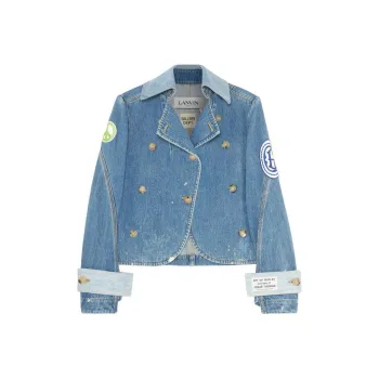 Gallery Dept. X Lanvin Women's Double Breasted Denim Jacket