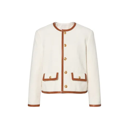CELINE FW22 Jackets & Coats Women's Ecru
