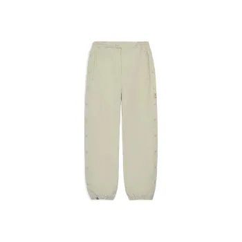 LINING Knitted Sweatpants Women's Yellow Gray