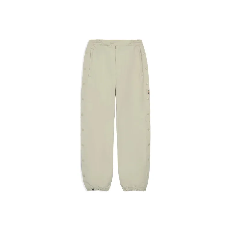 LINING Knitted Sweatpants Women's Yellow Gray-0