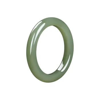 Bear Silversmith Hetian Jade Bangles White Jade/Pale Greenish White Jade Women's