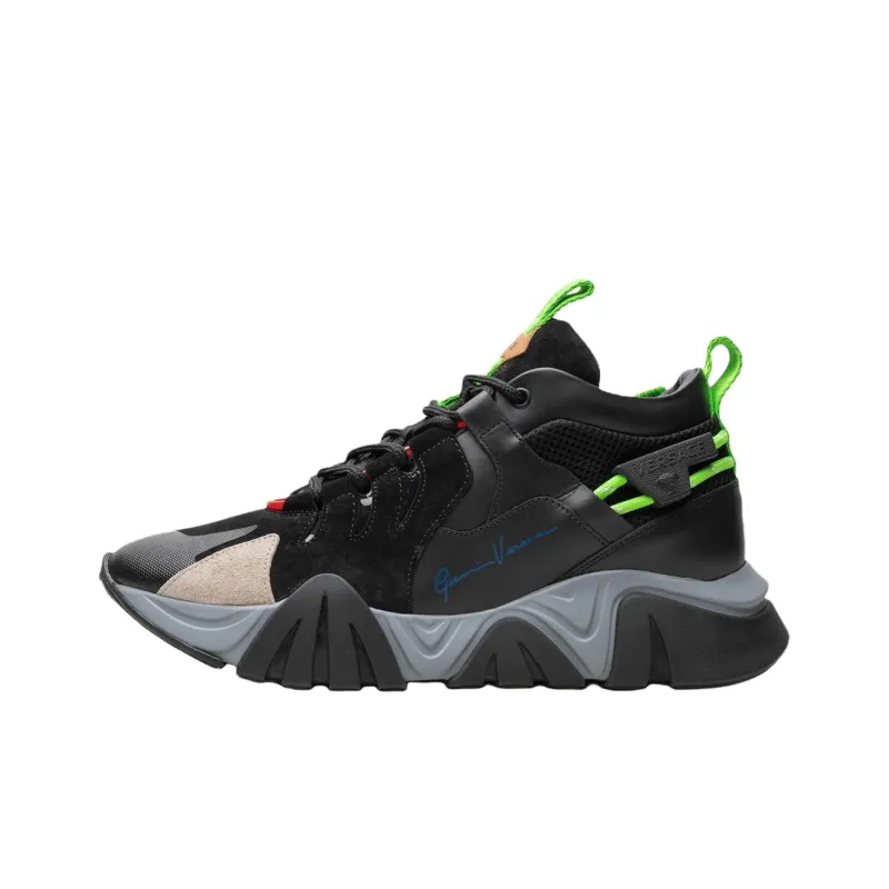 FANSIZHE Squalo Low Top Casual Shoes Men's Black-0