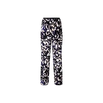 Forte Forte Abstract print Crushed velvet Trousers