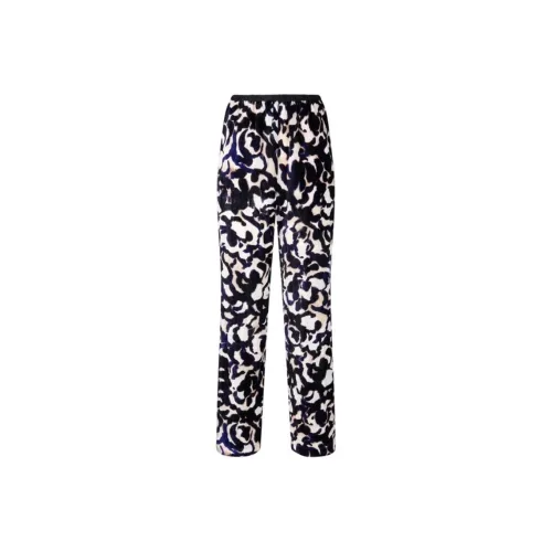 Forte Forte Abstract print Crushed velvet Trousers