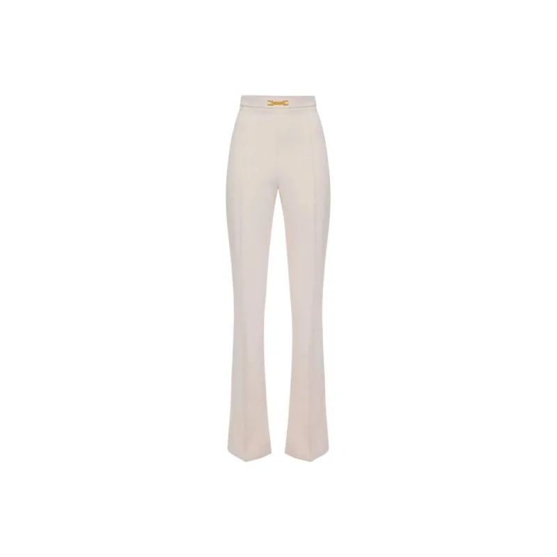 Elisabetta Franchi SS22 Casual Pants Women's White-0
