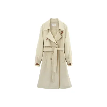 A Paradise For Awakening Trench Coat Women's
