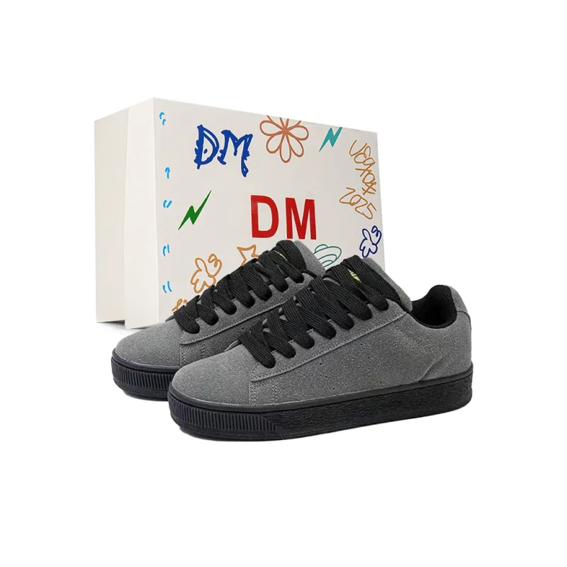 DM Low Top Skateboard Shoes Unisex-4