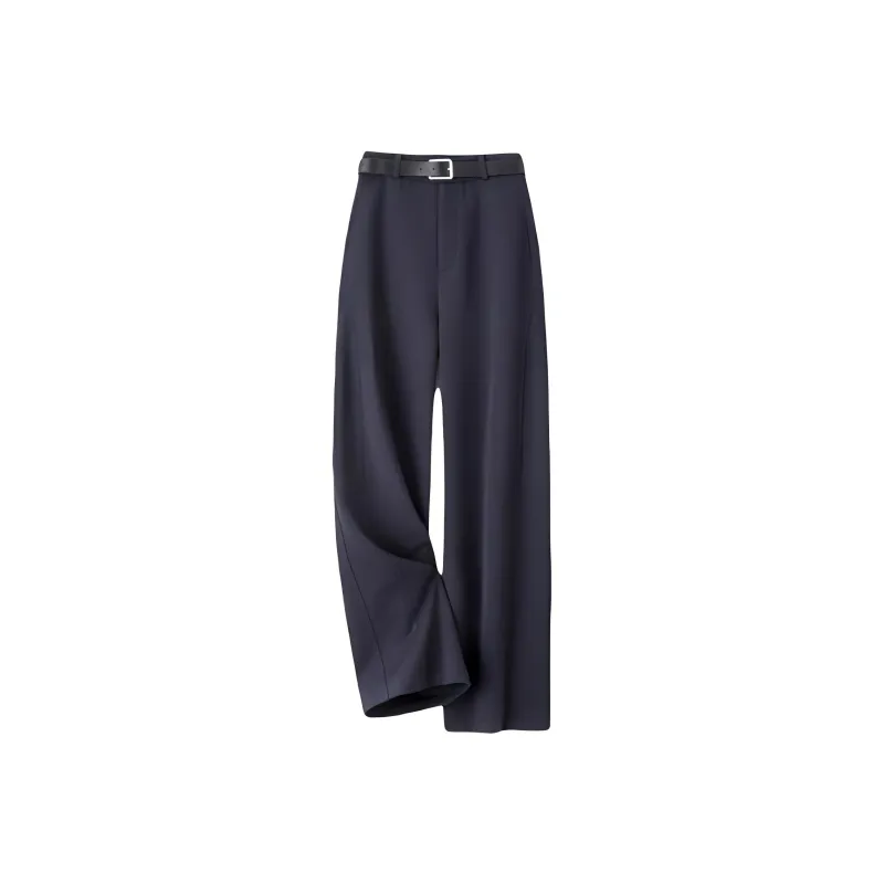 IHIMI Casual Pants Women's Navy Blue-0