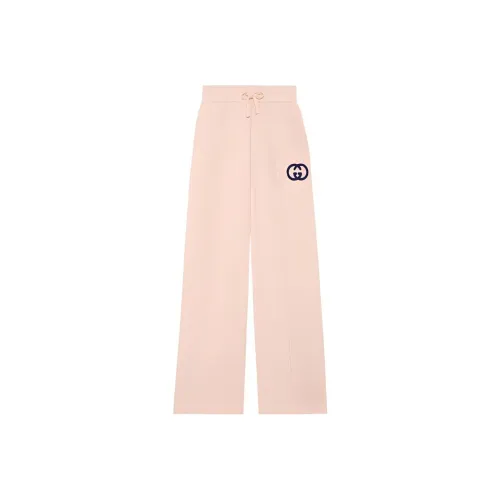 GUCCI Gg Embroidered Jersey Jogging Pants