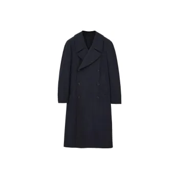 Lemaire Double Breasted Tailored Coat