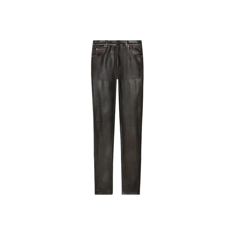 GUCCI High Rise Skinny Jeans Black-0