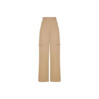 Valentino High Waist Wide Leg Trousers