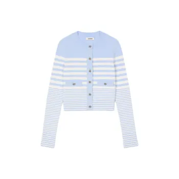 Sandro Striped Cardigan